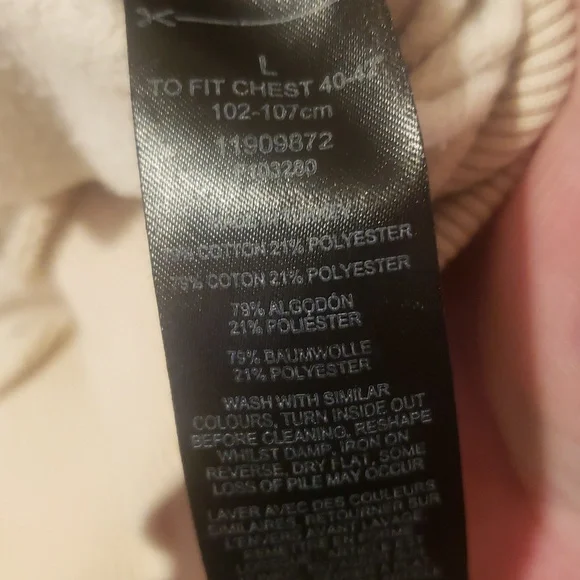 Reclaimed Vintage Cream Apparel Hoodie - Picture 4 of 5